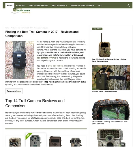 best trail camera reviews