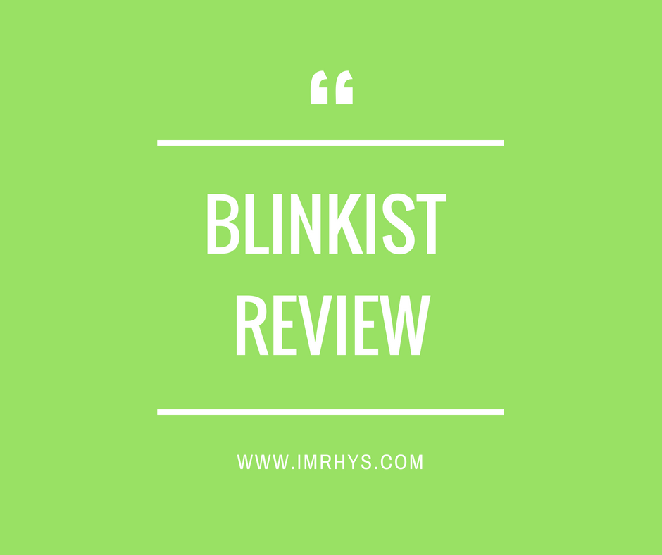 blinkist review