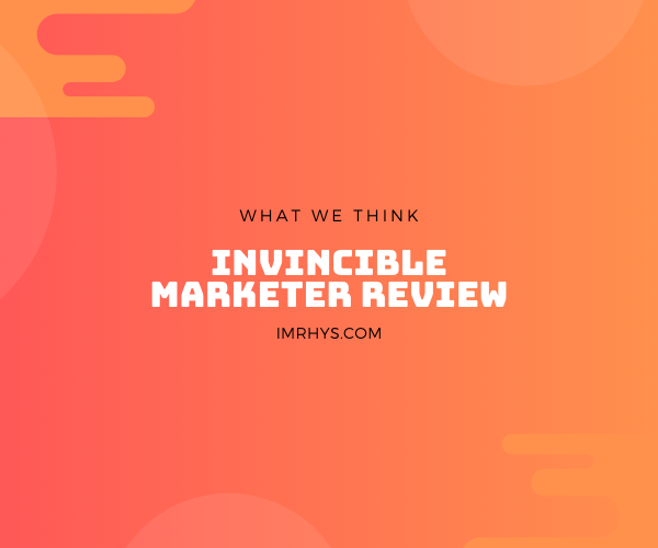 invincible marketer review